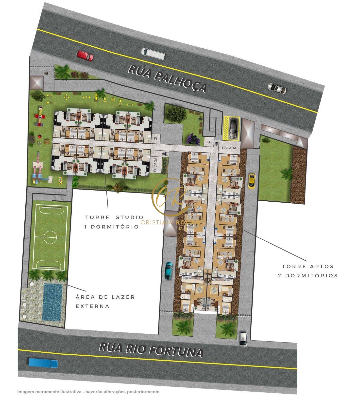 Apartamento, 1 quarto, 35 m² - Foto 2