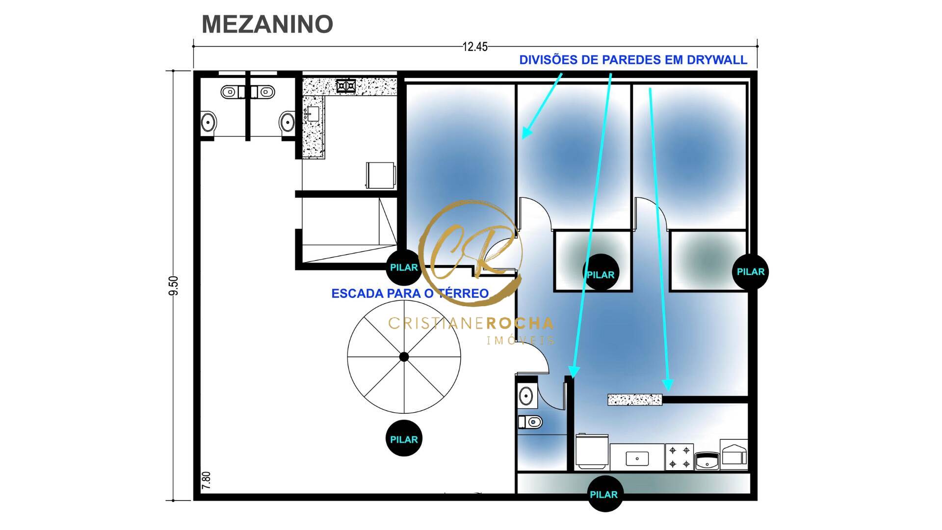 Loja-Salão, 270 m² - Foto 8